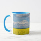 Canola Field & Clouds Tasse (Links)
