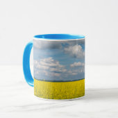 Canola Field & Clouds Tasse (Vorderseite Links)