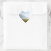 Canola Field Heart Sticker (Tasche)