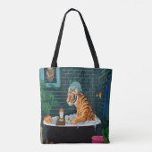 Canole Tiger in Bath Tasche (Rückseite)