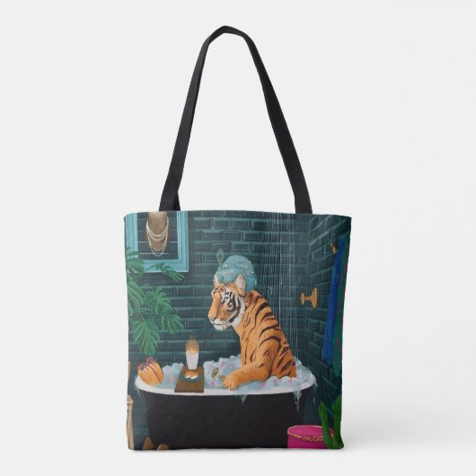 Canole Tiger in Bath Tasche (Rückseite)