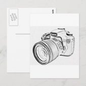 Canon 7d postkarte (Vorne/Hinten)