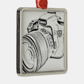 Canon 7d silbernes ornament (Rechts)