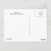 Canon Alberic's Scrapbook Postkarte (Rückseite)