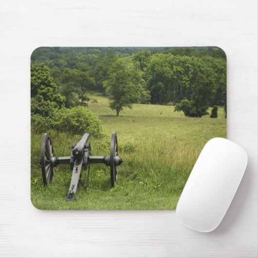 Canon am Friedhofs-Hügel Gettysburg Pennsylvania Mousepad (Mit Mouse)