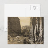 Canon de Chelle, NM Postkarte (Vorne/Hinten)