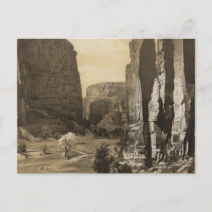 Canon de Chelle, NM Postkarte