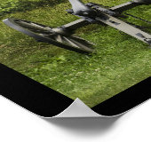 Canon im Friedhof Hill Gettysburg Pennsylvania Poster (Ecke)