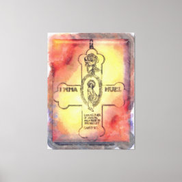 Canon Legends Rosicrucian Emblem Leinwanddruck