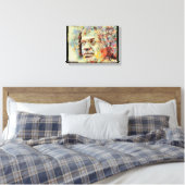 Canon Legends Sai Baba Leinwanddruck (Insitu (Schlafzimmer))