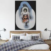 Canon Legends Sai Baba Leinwanddruck (Insitu (Schlafzimmer))