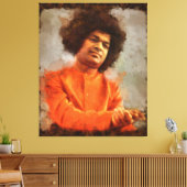 Canon Legends Sathya Sai Baba - Leinwanddruck (Insitu (Wohnzimmer))