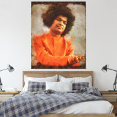 Canon Legends Sathya Sai Baba - Leinwanddruck (Insitu (Schlafzimmer))