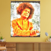 Canon Legends Sathya Sai Baba - Leinwanddruck (Insitu (Wohnzimmer))