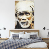 Canon Legends Shirdi Sai Baba - Leinwanddruck (Insitu (Schlafzimmer))