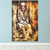 Canon Legends Shirdi Sai Baba - Leinwanddruck (Insitu (Holzboden))