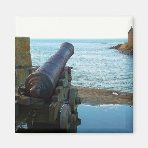 Canon Porthleven Cornwall England Magnet
