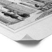 Canongate Tolbooth, Edinburgh Poster (Ecke)