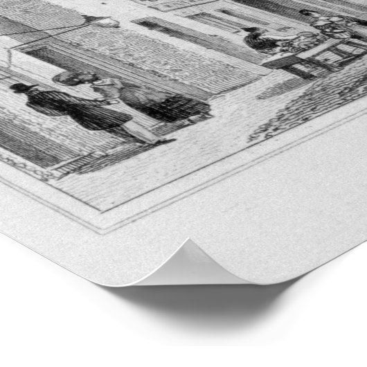 Canongate Tolbooth, Edinburgh Poster (Ecke)