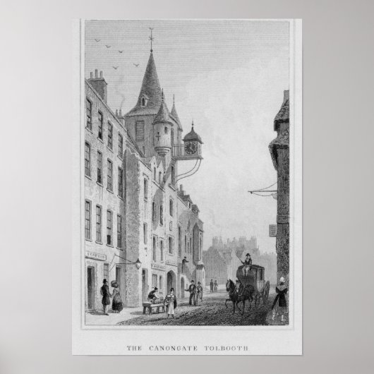 Canongate Tolbooth, Edinburgh Poster (Vorne)