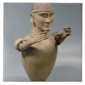 Canopic Glas mit den beweglichen Armen (Lehm) Fliese (Vorderseite)