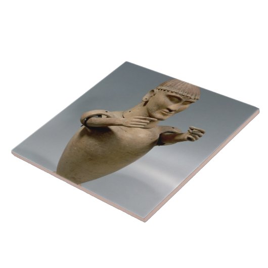 Canopic Glas mit den beweglichen Armen (Lehm) Fliese (Seite)