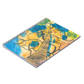 Canopy Glow Notizbuch Notizblock (Linke Seite)