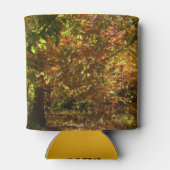 Canopy of Herbstlaubs II Gelbe Herbstfotografie Dosenkühler (Rückseite)