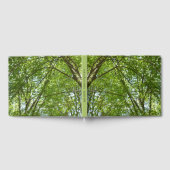 "Canopy of Spring Blätter Green Nature Scene Gästebuch (Voll)