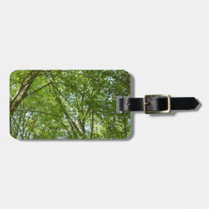 "Canopy of Spring Blätter Green Nature Scene Gepäckanhänger