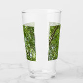 "Canopy of Spring Blätter Green Nature Scene Glas (Links)