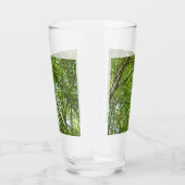 "Canopy of Spring Blätter Green Nature Scene Glas (Rechts)