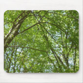 "Canopy of Spring Blätter Green Nature Scene Mousepad (Vorne)
