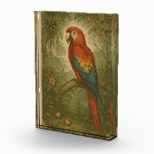 Canopy Sentinel - Die Scarlet Macaw Fotoblock (Rechts)