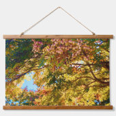 Canopy Tapestry Wandteppich Mit Holzrahmen (Vorne)