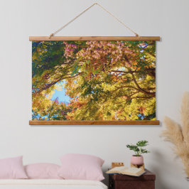 Canopy Tapestry Wandteppich Mit Holzrahmen