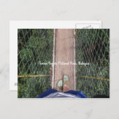 Canopy Walkway Taman Negara Nationalpark Malaysia Postkarte (Vorne/Hinten)