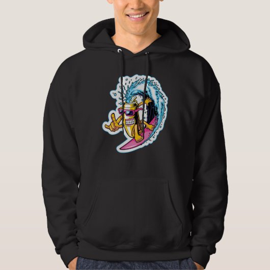 Cans Surfing Hoodie (Vorderseite)
