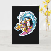 Cans Surfing Karte (Gelbe Blume)