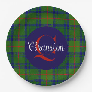 Canstoun Mit Monogramm Pappteller