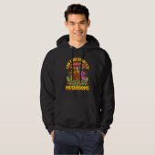Can't Breathalyze Mushrooms Men Women Mushrooms Hoodie (Vorne ganz)
