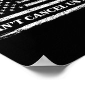 Cant Cancel uns All USA Poster (Ecke)