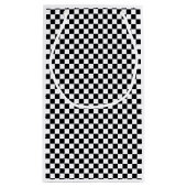 Can't Catch Me I'm Three Red Race Car 3 Birthday  Kleine Geschenktüte (Rückseite)