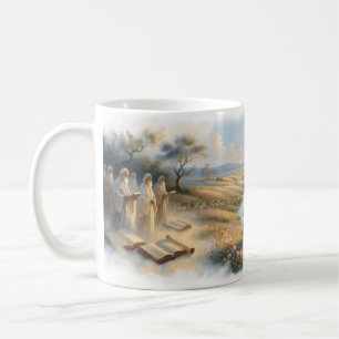 Can't Help Falling in Love — Blühender Weg Becher Kaffeetasse