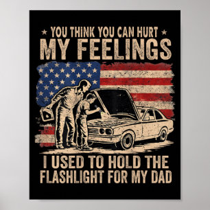Cant Hurt Feelings hielt früher Taschenlampe auf d Poster