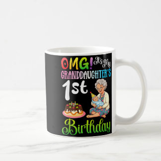 Cant keep calm granddaughters 7th birthday grandma kaffeetasse