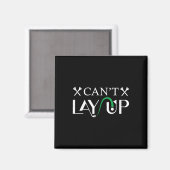 Cant Lay Up Logo Funny Golf Magnet (Vorderseite/Rückseite)