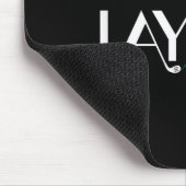 Cant Lay Up Logo Funny Golf Mousepad (Ecke)