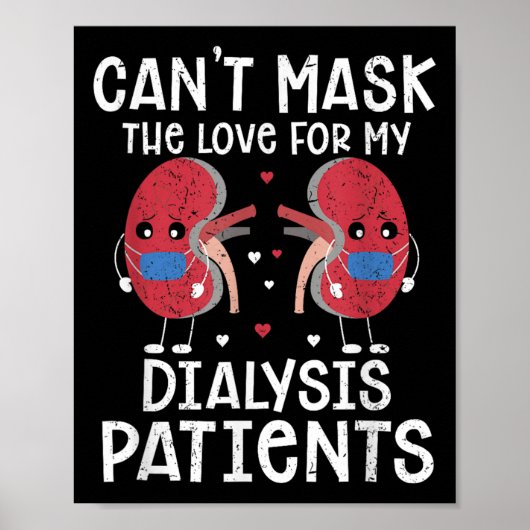 Cant Masask Die Liebe Dialyse Tech Poster (Vorne)