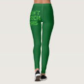 Can't Pinch This Irish Green  Women's Leggings (Rückseite)